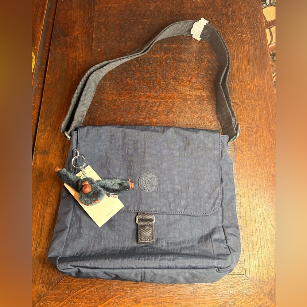 NWT Kipling Colby Crossbody Bag True Blue Tonal - Picture 1 of 7